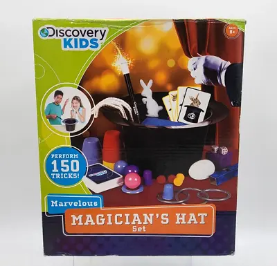 Discovery Kids  MAGICIAN'S HAT SET 2015 -  DAMAGED BOX - Contents Sealed • $20