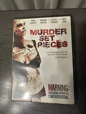 MURDER SET PIECES DVD - Works 100% 💿💿💿 • $20.99