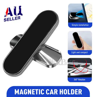 360° Rotate Universal Magnetic Phone Holder Dashboard Car Mount For Smart Phone • $8.75