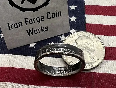 Coin Ring Bicentennial Washington Quarter. 1776-1976 Size 5-14. SEALED • $14.99