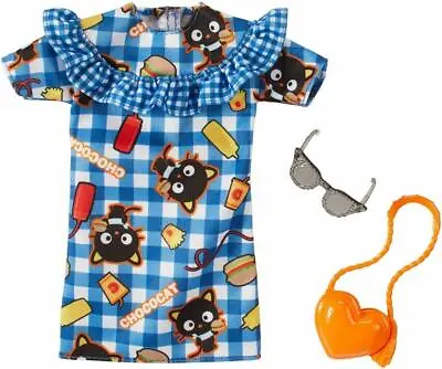 Barbie Hello Kitty Chococat Blue Plaid Dress Fashion Pack Cat Eye Sunglasses • $13.62