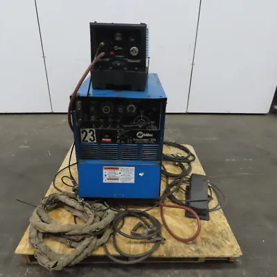 Miller Syncrowave 250 AC/DC Welding Tig Welder W/Coolmate 3 Torch & Pedal 1Ph • $3184.93