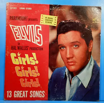 Elvis Presley Girls! Girls! Girls! RCA VIctor Living Stereo LSP-2621 • $11.99