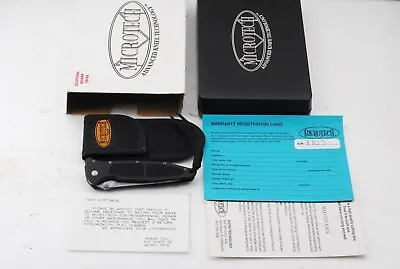 Microtech Knives Mini Socom Tanto Knife 1/2000 Series No 150/476 • $1250