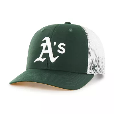 Oakland Athletics '47 Brand MLB Cooperstown Adjustable Mesh Snapback Hat • $29.99