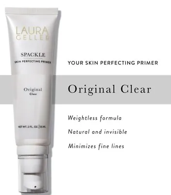 Laura Geller Spackle Skin Perfecting Primer: Clear (55ml) (New) • £20