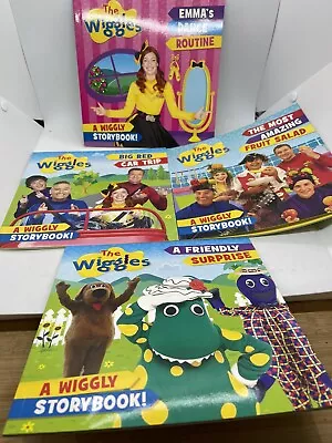 The Wiggles Mixed Bulk Children Books X 4 Emma Wiggle • $23