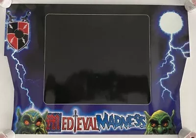 Medieval Madness Cabinet Front Decal MM-ART-CABFRNT • $37.99