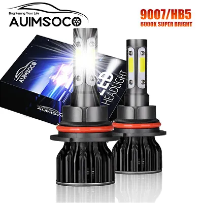 2x 9007 LED Headlight Bulbs Kit For Ford F-150 F-250 F-350 Super Duty Cold White • $29.99