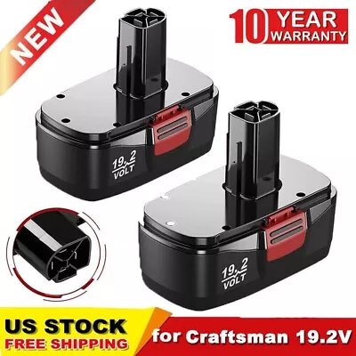 2Pack For Craftsman 19.2 Volt 11375 Battery C3 DieHard 130279005 11376 130279003 • $27