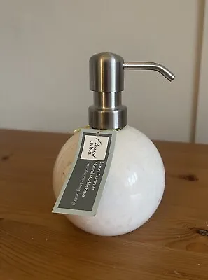 Ceramic Marble Effect Refillable Reusable Hand Wash/Lotion Dispenser • £12.99