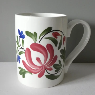 £13.99 • Buy Vintage Portmeirion Chunky Mug Hand Painted Floral Welsh Dresser Angharad Menna