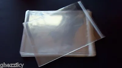 200 A2+ 4.6 X 5.75 Clear Resealable Cellophane Bag Plastic Envelope Cello Sleeve • $12.95