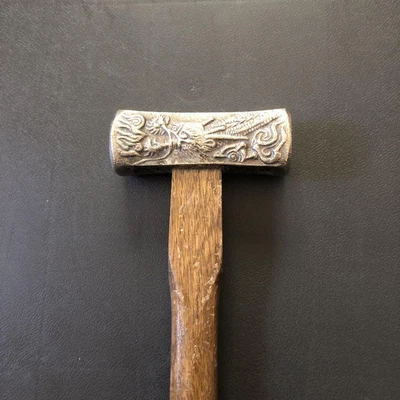 £172.05 • Buy Japanese Vintage Iron Hammer Made By The Famous Blacksmith Daimonji / Chisel 14m