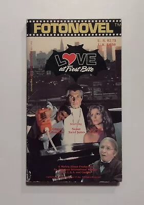 Fotonovel Love At First Bite 1979 First Printing Paperback • $9.95