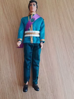 Disney Little Mermaid 1990s Prince Eric Doll In Prince Outfit • £7.50