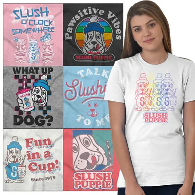 Officially Licensed Fun In A Cup Slush Puppie Womens Short Sleeve Ladies T Shirt • $37.67