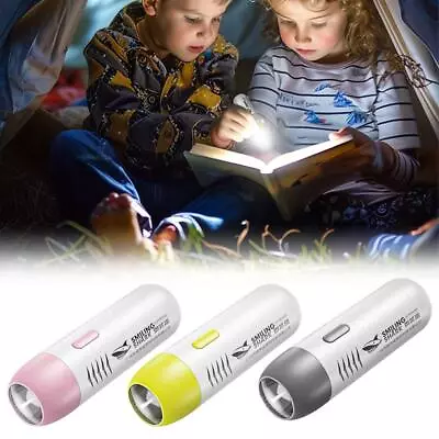 Mini Torch LED Flashlight For Children Adult Aluminum Alloy E1S5 • $10.95