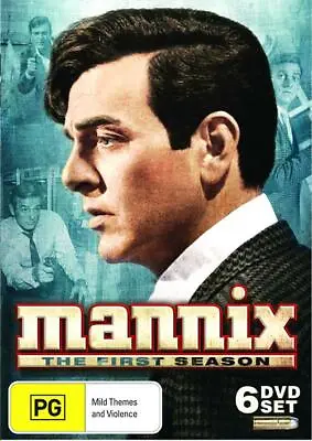 Mannix : Season 1 (DVD 2010 6-Disc Set) • $8.03