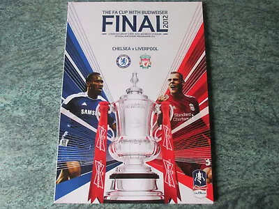 Chelsea V Liverpool 2012 Fa Cup Final Programme Mint Condition • £4.95