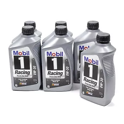 MOBIL 1 0w30 Racing Oil Case 6x1 Qt - 102622 • $128.73