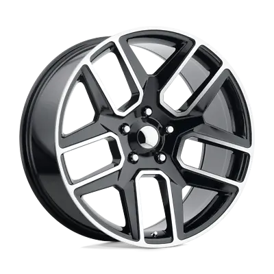 2019 Ram 1500 5-Lug Style Wheel 22x10 +25 Black & Machined 5x139.7 (QTY 1) • $304