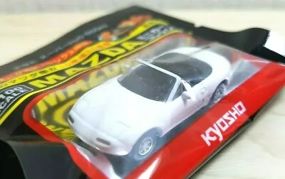 1/100 Kyosho MAZDA MX-5 MIATA EUNOS ROADSTER WHITE Diecast Car Model NEW • $31.44