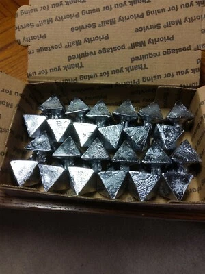 $20 • Buy You Get 24 - 6oz Pyramid Weights Duck Goose Decoy Anchor Weights Do It Molds