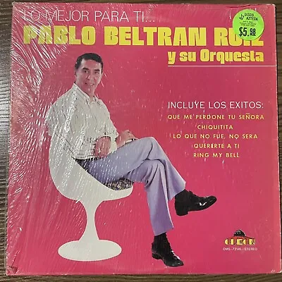 Pablo Beltran Ruiz Y Su Orquesta - Lo Mejor Para Ti Lp Instrumental Cumbia Latin • $29.99