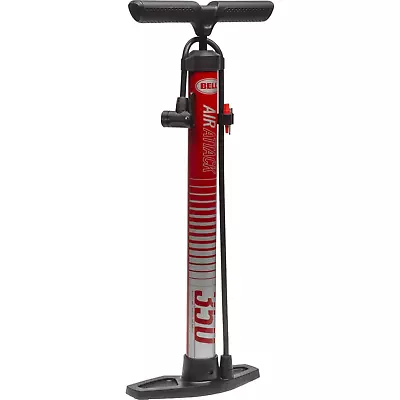 Bell Air Attack 350 High-Volume Bicycle Floor Pump Red • $21.75