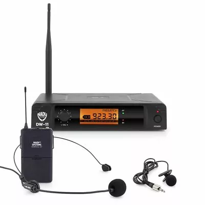 Nady DW-11 Digital Wireless Lapel And Headset Microphone System • $119.99