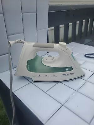 £19.80 • Buy Rowenta Airglide Autosteam Iron Model DZ1700 1700 Watt 120V Steam Works