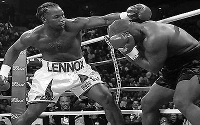 Mike Tyson Boxing Canvas #24 Lennox Lewis Boxing Picture Wall Art • £23.14