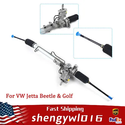 Fit VW Jetta Beetle & Golf Complete Power Steering Rack And Pinion Assembly • $139.65