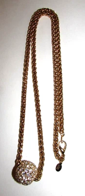 $20 • Buy Joan Rivers Rhinestone Ball Pendant Necklace 29 