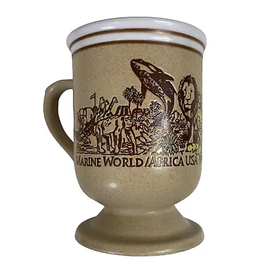 Vintage Coffee Mug Marine World Africa USA Handled Cup 1988  • $17.49