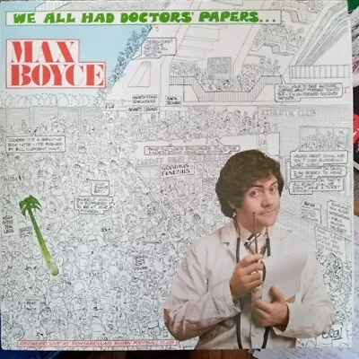 Max Boyce We All Had Doctors Papers 1975 EMI Vinyl Album • £6.95