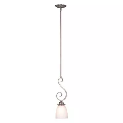 Vaxcel PD35906SN Mont Blanc Mini Pendant Satin Nickel • $37.99