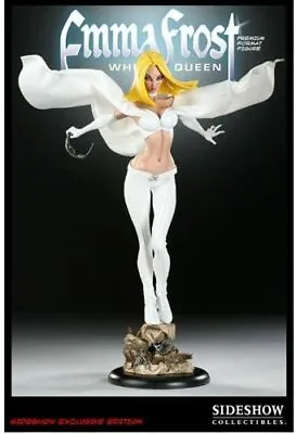 Sideshow EX EMMA FROST White Queen Comiquette Statue By J Scott Campbell MIB • $399
