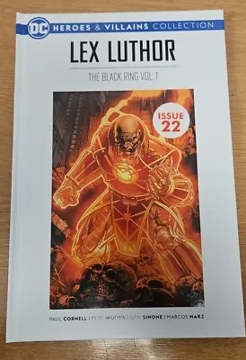 DC Heroes & Villains Collection Lex Luthor The Black Ring Vol 1 • £5.99