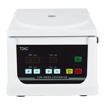 8*15ML Low Speed Lab Blood Centrifuge New PRP Medical Beauty Desktop TD4C 110V • $223.25