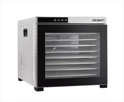 10 Trays Commercial Stainless Steel Food Dehydrator Fruit Dryer Beef Jerky • $353.99