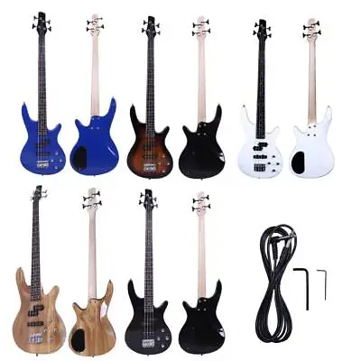 New 6 Colors 4 Strings Right Handed IB Electric Bass Guitar With Tool • $79.99