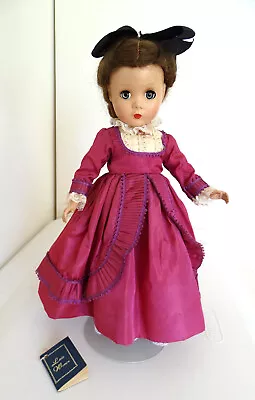 Vintage 1950's Alexander 14  Maggie Face Hard Plastic In Little Woman Outfit • $95