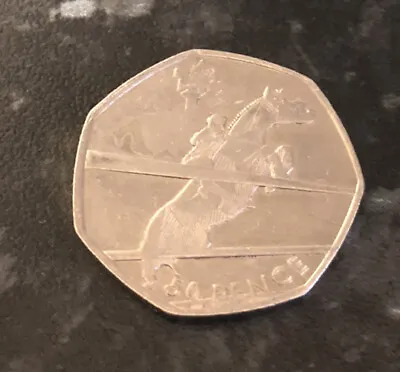 2011 OLYMPIC FIFTY PENCE 50P COIN EQUESTRIAN (horse Riding) CIRCULATED • £3.99