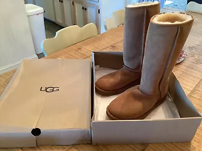 NIB UGG Australia Classic Tall II Womens Boots Chestnut Size 11 • $119