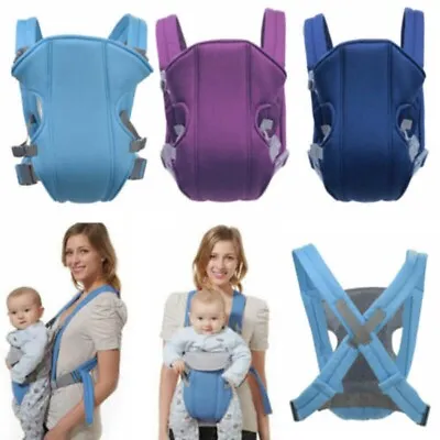 £7.98 • Buy Adjustable Infant Baby Carrier Wrap Sling Hip Seat Newborn Backpack Breathable