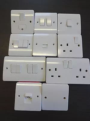 £7.29 • Buy MK Logic Plus  Switches  & Sockets & Accessories  FREE DELIVERY