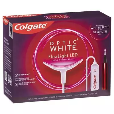 Colgate Optic White LED Flex Light Teeth Whitening Device • $49.99