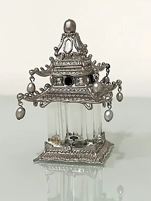 L'Objet Spice Jewels Pagoda Salt/Pepper Shaker Silver (Single Shaker) • $79